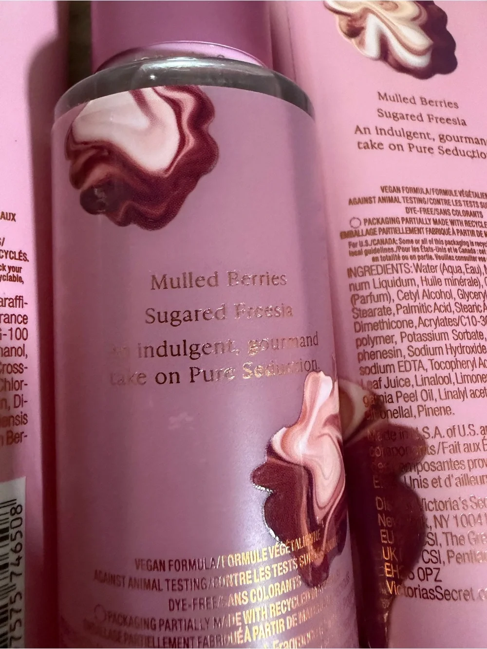 Victoria's Secret Pure Seduction Brûlée Fragrance Lotions & Mist Set